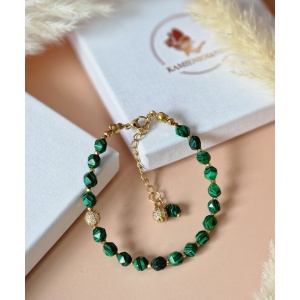 Bransoletka Malachit, Hematyt