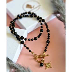 Naszyjnik Onyks, Hematyt