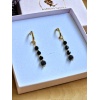 Kolczyki Turmalin, Hematyt - obrazek 2
