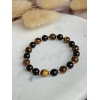 Bransoletka Tygrysie oko, Onyks, Hematyt