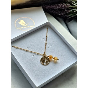 Naszyjnik Cytryn, Hematyt