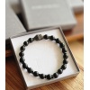 Bransoletka męska Lawa wulkaniczna, Hematyt, Budda - obrazek 2