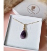 Naszyjnik Ametyst łezka - obrazek 3