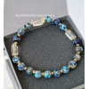 Bransoletka męska Cytryn, Turkusy z osadami morskimi, Hematyt