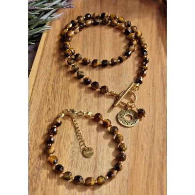 Zestaw Tygrysie oko, Hematyt